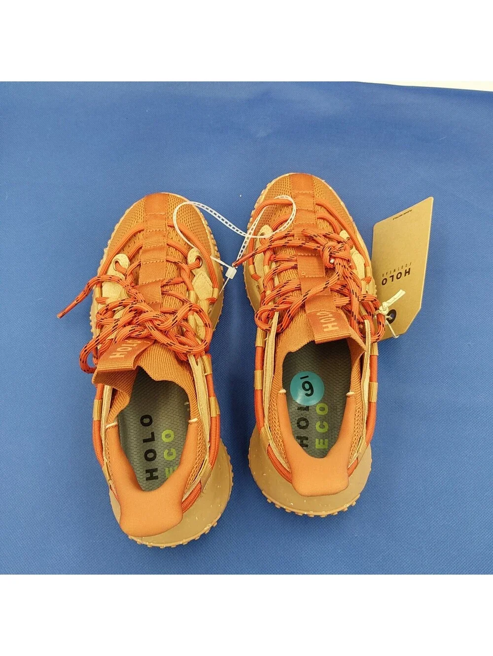 HOLO Footwear Women Zeus Terracotta Trail, Hiking Sneakers, Size 16, NWT, No Box